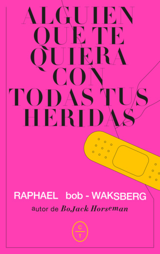 Raphael Bob-Waksberg. Alguien que te quiera con todas tus heridas