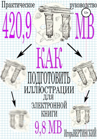 Обложка книги «Как подготовить иллюстрации для электронных книг. Практическое руководство»