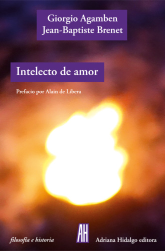 Giorgio  Agamben. Intelecto de amor