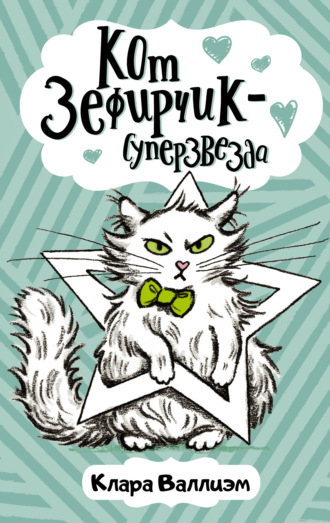 Обложка книги «Кот Зефирчик – суперзвезда»