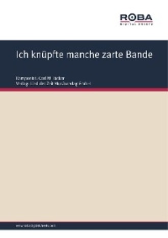 F. Zell. Ich kn?pfte manche zarte Bande