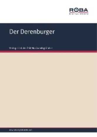 Volksweise. Der Derenburger