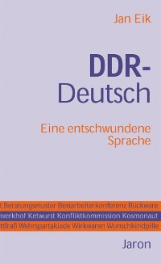 Jan Eik. DDR-Deutsch