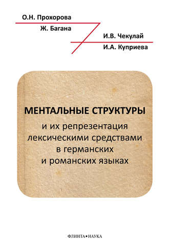 Жером Багана. Ментальные структуры и их репрезентация лексическими средствами в германских и романских языках