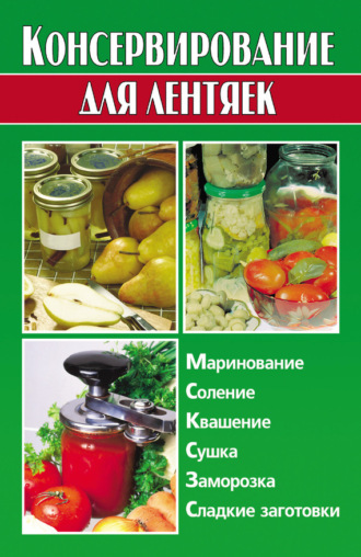 Обложка книги «Консервирование для лентяек»