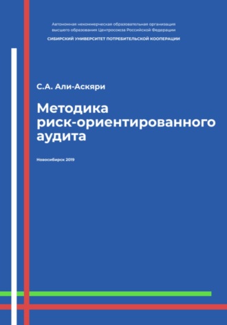 Обложка книги «Методика риск-ориентированного аудита»