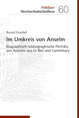 Bernd Goebel. Im Umkreis von Anselm