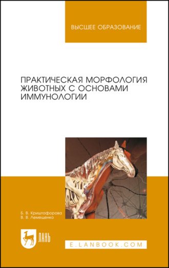 Б. В. Криштофорова. Практическая морфология животных с основами иммунологии. Учебно-методическое пособие для вузов