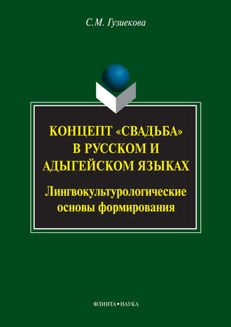 С. М. Гузиекова. Концепт «свадьба» в русском и адыгейском языках. Лингвокультурологические основы формирования