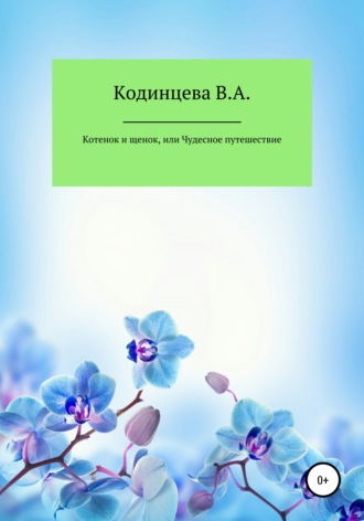 Обложка книги «Котенок и щенок, или Чудесное путешествие»
