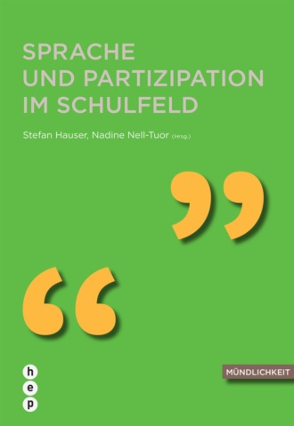 Stefan Hauser. Sprache und Partizipation im Schulfeld (E-Book)