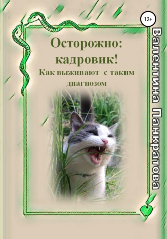 Обложка книги «Осторожно: Кадровик! Как выживают с таким диагнозом»
