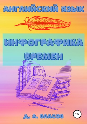 Обложка книги «Английский язык. Инфографика времен»