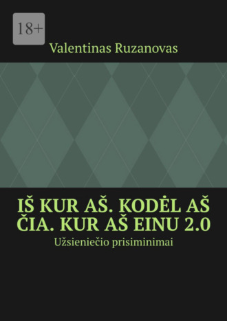 Valentinas Ruzanovas. Iš kur aš. Kodėl aš čia. Kur aš einu 2.0. Užsieniečio prisiminimai