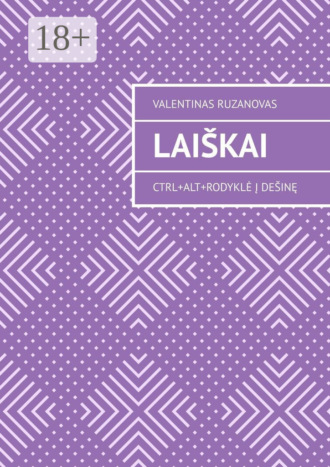 Обложка книги «Laiškai. Ctrl+Alt+rodyklė į dešinę»