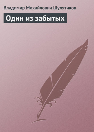 Обложка книги «Один из забытых»