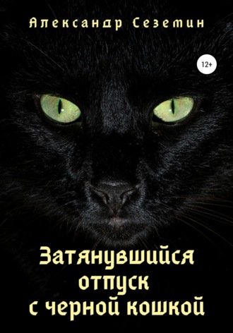 Обложка книги «Затянувшийся отпуск с черной кошкой»
