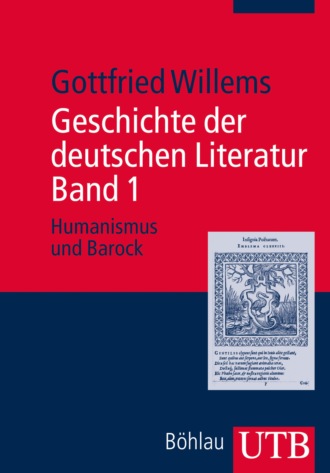 Gottfried Willems. Geschichte der deutschen Literatur. Band 1