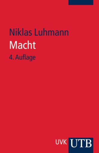 Niklas  Luhmann. Macht