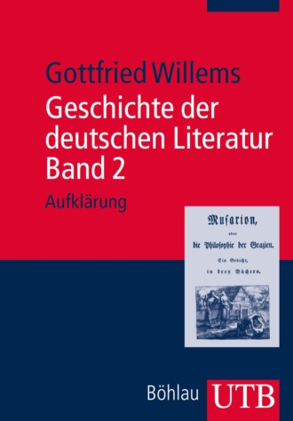 Gottfried Willems. Geschichte der deutschen Literatur. Band 2