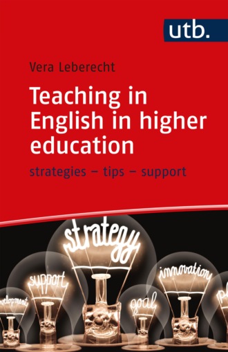 Vera Zegers-Leberecht. Teaching in English in higher education