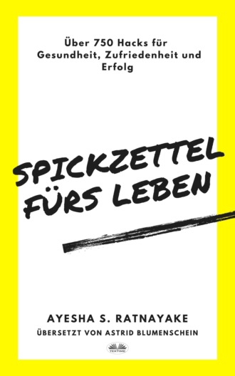 Обложка книги «Spickzettel Fürs Leben»