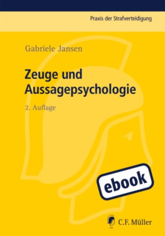 Gabriele Jansen. Zeuge und Aussagepsychologie