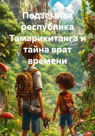 Обложка книги «Подземная республика Тамарикитанга и тайна врат времени»