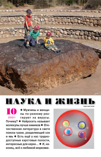 Обложка книги «Наука и жизнь №10/2021»