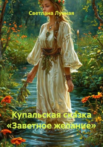 Обложка книги «Купальская сказка «Заветное желание»»