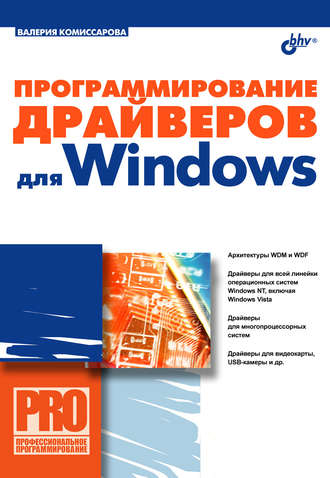 Валерия Комиссарова. Программирование драйверов для Windows