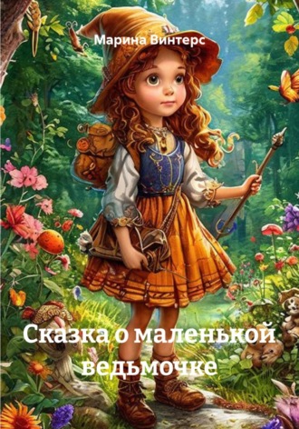 Обложка книги «Сказка о маленькой ведьмочке»