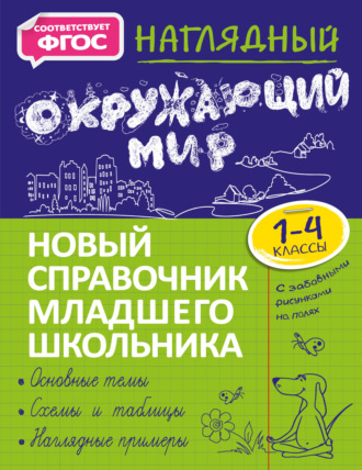 Обложка книги «Наглядный окружающий мир. 1–4 классы»
