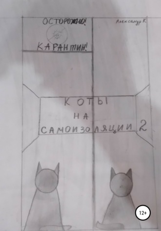 Обложка книги «Коты на самоизоляции 2»