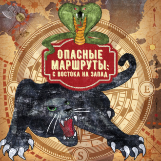Обложка книги «Опасные маршруты: с востока на запад»