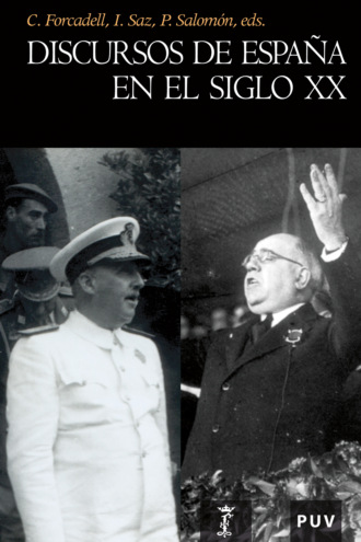 Varios autores. Discursos de Espa?a en el siglo XX