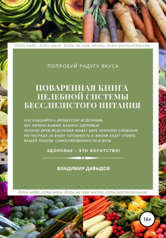 Обложка книги «Поваренная книга целебной системы бесслизистого питания»