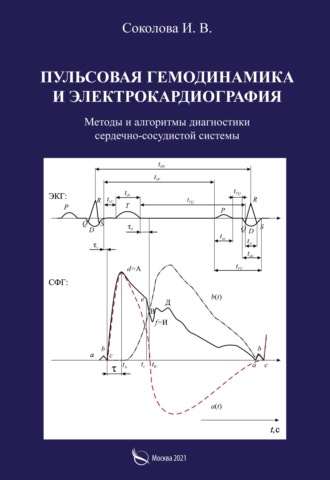 Обложка книги «Пульсовая гемодинамика и электрокардиография. Методы и алгоритмы диагностики сердечно-сосудистой системы»