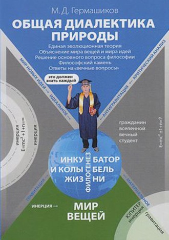 Обложка книги «Общая диалектика природы. Единая эволюционная теория. Объяснение мира вещей и мира идей. Решение основного вопроса философии. Философский камень. Ответы на «вечные вопросы»»