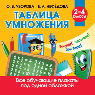 Обложка книги «Таблица умножения»