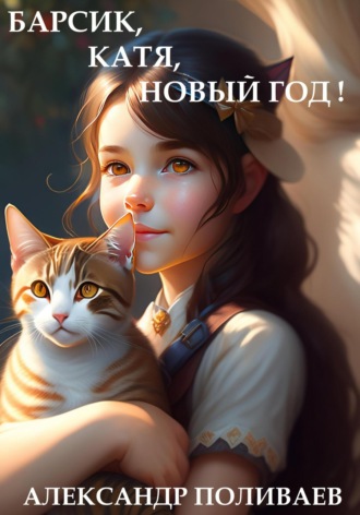 Обложка книги «Барсик, Катя, Новый год»