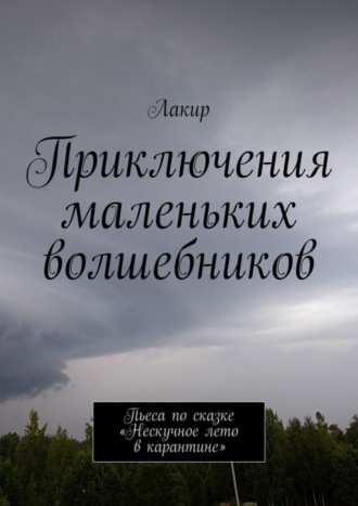 Обложка книги «Приключения маленьких волшебников. Пьеса по сказке «Нескучное лето в карантине»»