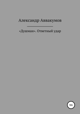 Обложка книги ««Душман». Ответный удар»