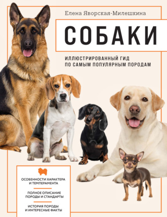 Обложка книги «Собаки. Иллюстрированный гид по самым популярным породам»