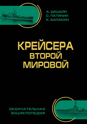 Обложка книги «Крейсера Второй Мировой. Окончательная энциклопедия»