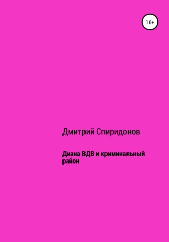 Обложка книги «Диана ВДВ и криминальный район»