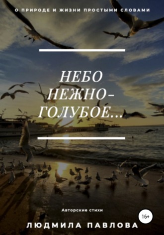 Обложка книги «Небо нежно-голубое»