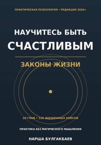 Обложка книги «Научитесь быть счастливым: законы жизни»