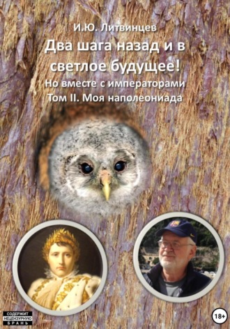 Обложка книги «Два шага назад и в светлое будущее! Но вместе с императорами. Том II. Моя наполеониада»
