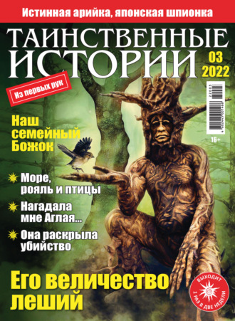 Обложка книги «Таинственные истории №03/2022»